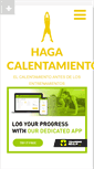 Mobile Screenshot of hagacalentamiento.com