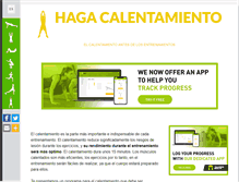 Tablet Screenshot of hagacalentamiento.com